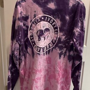 Ivory Ella Purple Tie-Dye Shirt